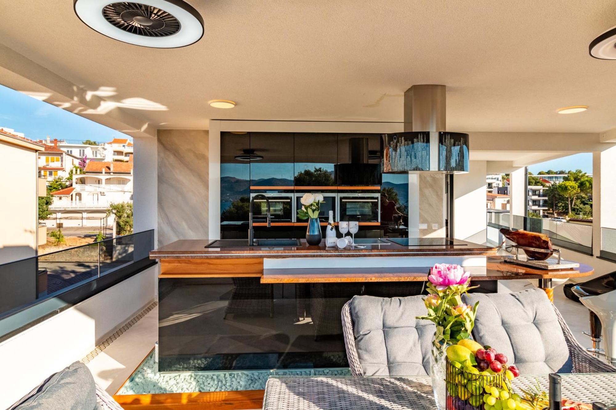 Beach Villa Valentina Trogir Bilik gambar
