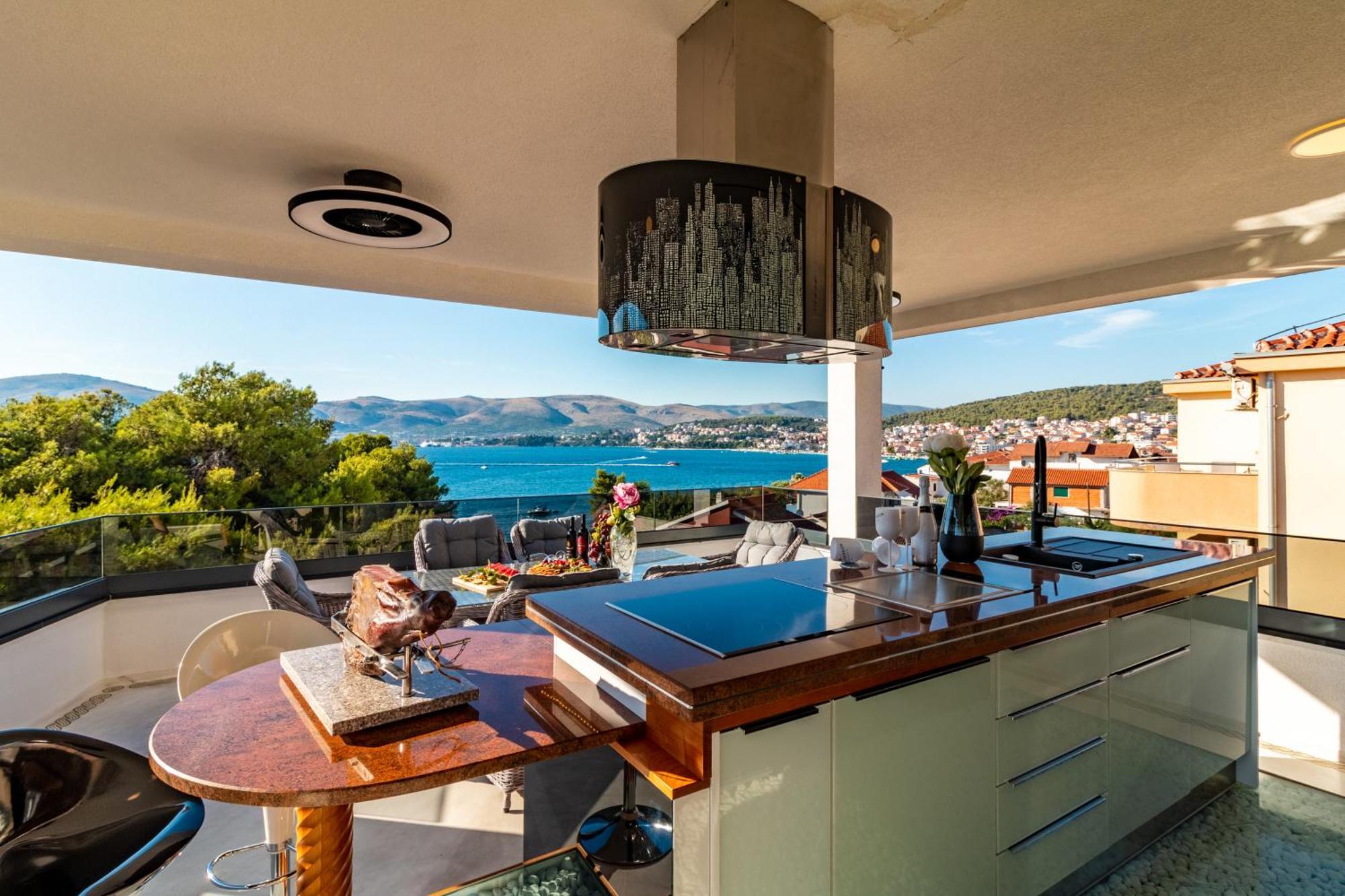 Beach Villa Valentina Trogir Bilik gambar