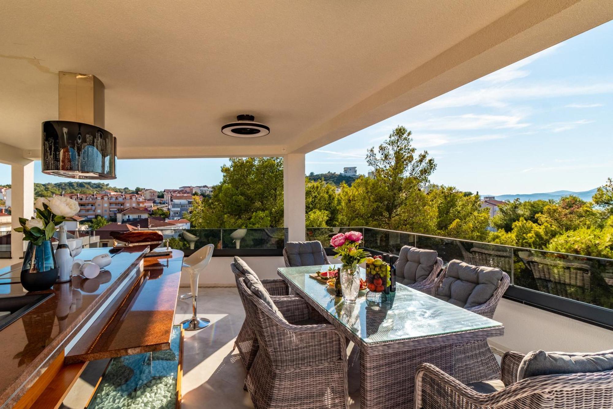 Beach Villa Valentina Trogir Bilik gambar