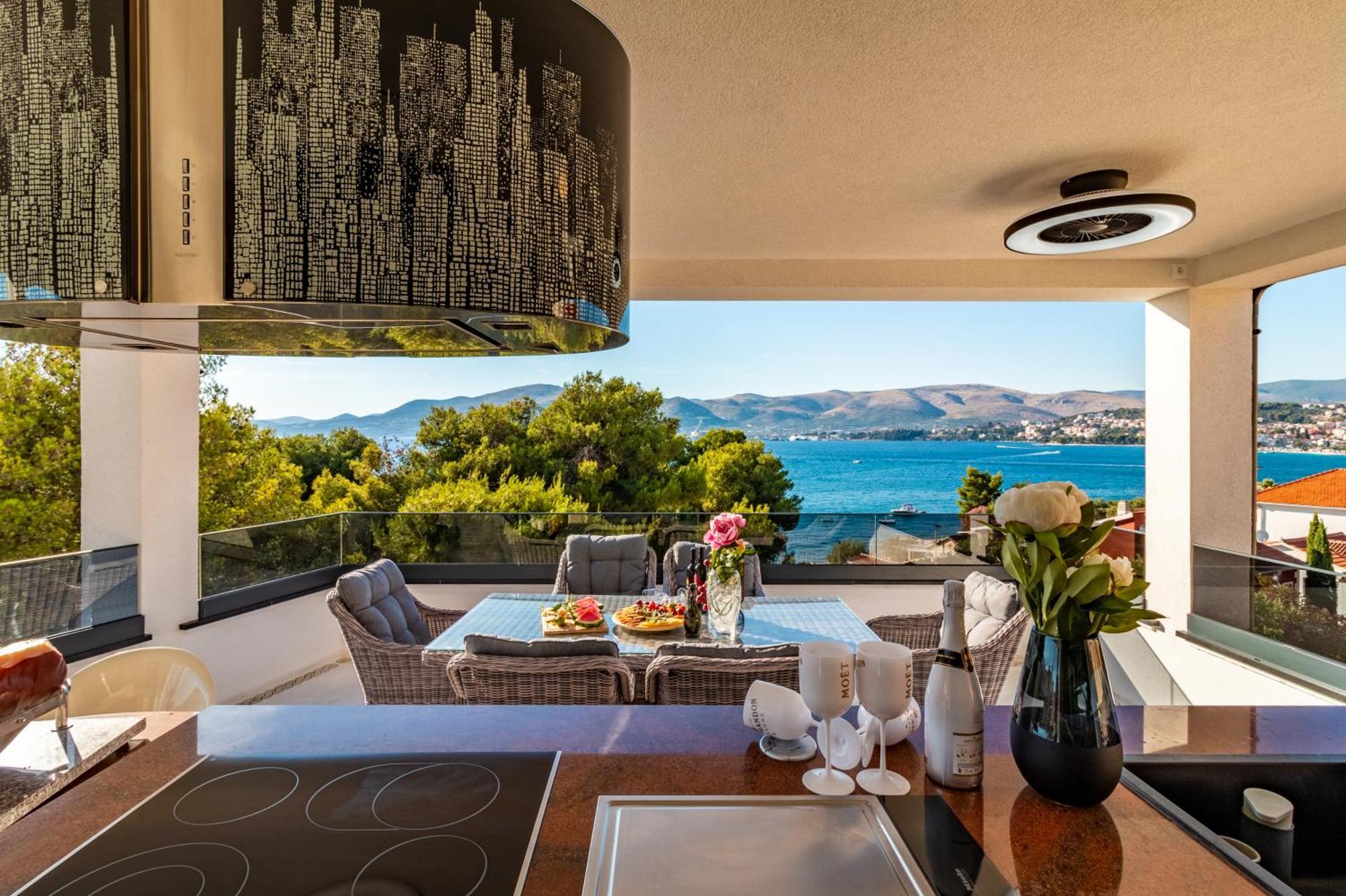 Beach Villa Valentina Trogir Bilik gambar